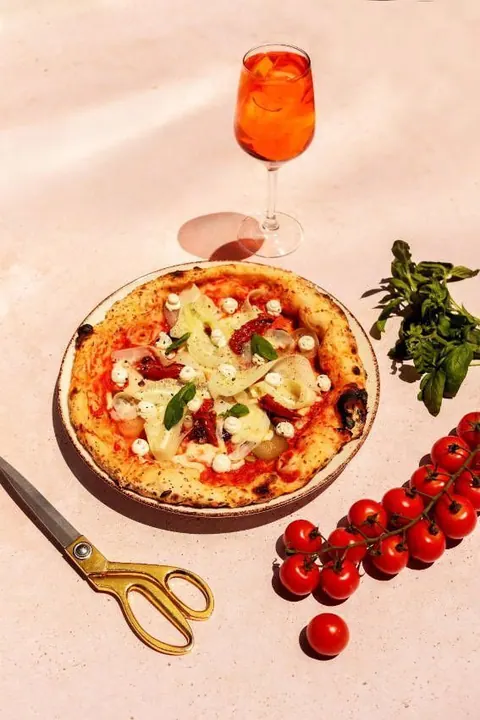 Pizza vegana